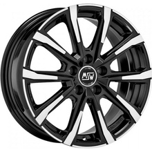 MSW 79 6,5x16 5x112 ET43 gloss black polished