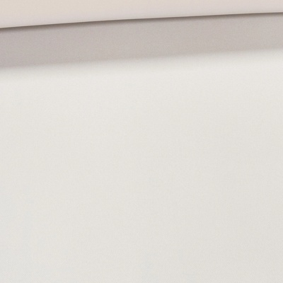 TextilCentrum.cz Potahová látka na stropnici do auta AUTOMOTIVE HEADLINER KOPER OPTICAL WHITE, bílá s molitanem, mesh lining, š.180cm (látka v metráži)