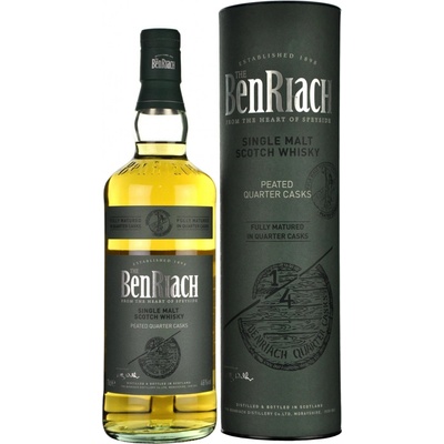 BenRiach Quarter Casks Single Malt Scotch Whisky 46% 0,7 l (tuba)