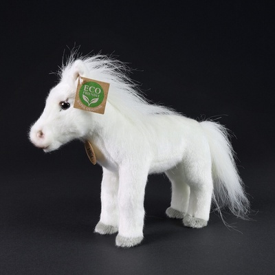 Eco-Friendly Rappa kůň bílý 18 cm