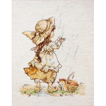 Luca-S Летен дъжд - гоблен със схема b1077