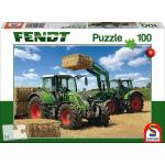 Schmidt Spiele - Puzzle Traktory Fendt 724 Vario a Fendt 716 Vario 100 dielikov - 100 piese