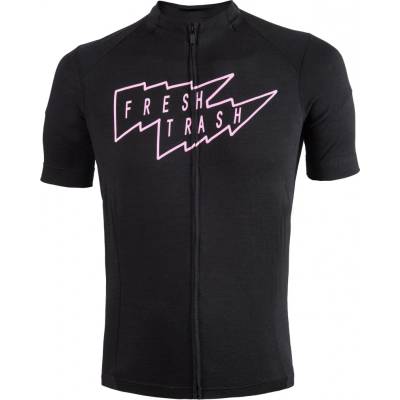 Fresh Trash Mens Lite Merino Jersey true black