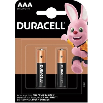 Image 1 of Duracell Алкални батерии AAA Duracell Basic, 2 броя (19049)