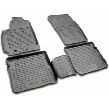 3D Гумени стелки за MITSUBISHI L200 (2015-2019) - 4 pcs