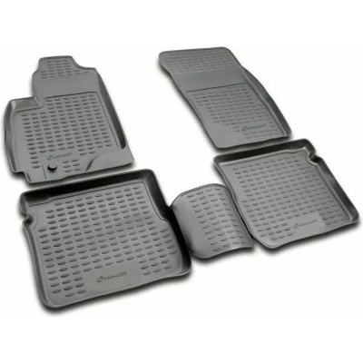 3D Гумени стелки за MITSUBISHI L200 (2015-2019) - 4 pcs