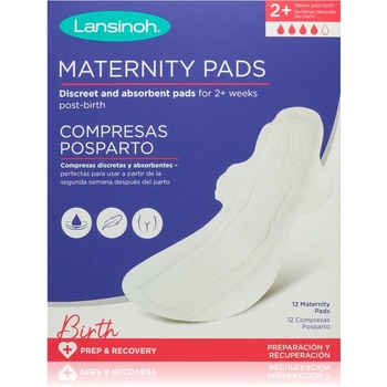 Lansinoh Maternity Pads 2 weeks+ дамски превръзки за след раждане 12 бр