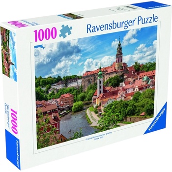 Ravensburger Пъзел Ravensburger от 1000 части - Средновековното градче Чески Крумлов (12000559)