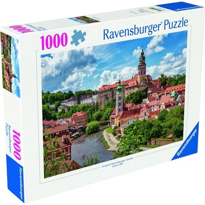 Ravensburger Пъзел Ravensburger от 1000 части - Средновековното градче Чески Крумлов (12000559)