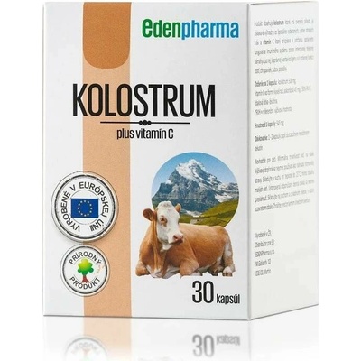Edenpharma Kolostrum + vit. C 30 kapsúl