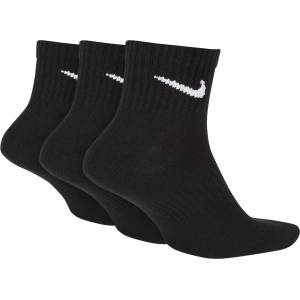 Nike Мъжки спортни чорапи Nike Everyday Lightweight Training Sock Sports socks - Black / White - размер M (201-8894-0112)