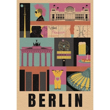 Clementoni - Puzzle Style in the City: Berlin - 1 000 piese