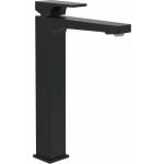 Villeroy & Boch Architectura Square висок смесител за умивалник, матово черен, с Push-Open клапан (TVW125002000K5)