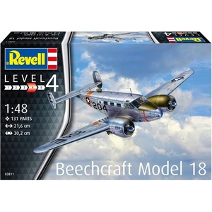 Revell Сглобяем модел, Revell, Beechcraft Model 18, 131 части
