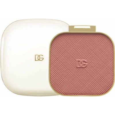 Dolce&Gabbana Classic Cheeks&Eyes Match tvářenka 01 Blissful Mauve Muted Brown Toned Pink 8 g náhradní náplň