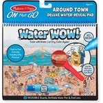 Melissa & Doug - Книжка за оцветяване на водна основа - Около града - toytown