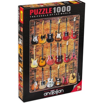 Anatolian Пъзел Anatolian от 1000 части - Колекция от китари (P1116)