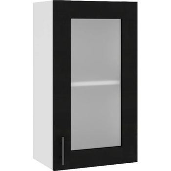 Горен кухненски шкаф Glamour B-40 с витрина