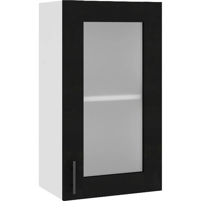 Горен кухненски шкаф Glamour B-40 с витрина