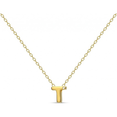 Mosuo Pozlacený letter T gold OMS300034