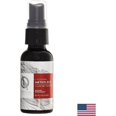 Quicksilver Високоусвоим витамин В12 (Липозомен метилкобаламин), 30 ml (60001 QS)
