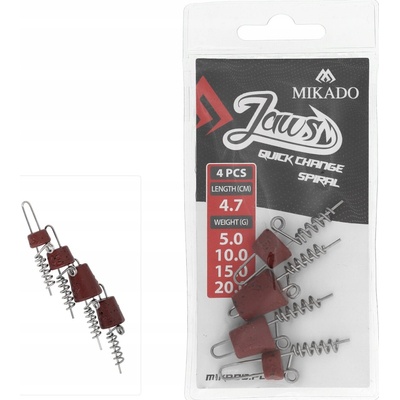 Mikado JAWS CLASSIC JIG BN vel.1 3g 3 ks