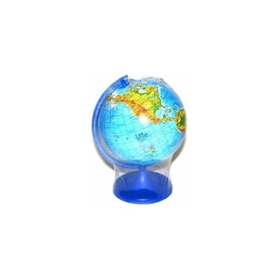 Globus zeměpisný plastový mapa světa 16cm malý v sáčku 040440 – Hledejceny.cz