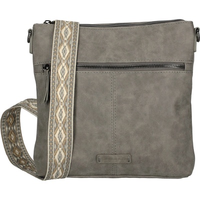 Enrico Benetti dámská crossbody kabelka Alenic šedá