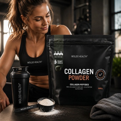 Woldohealth 100% Hovězí collagen 1 kg