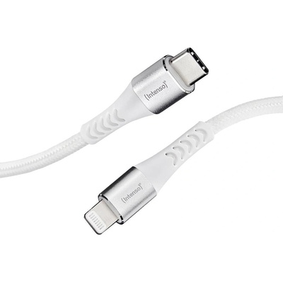 Intenso 7902002 USB 2.0 USB-C ® zástrčka, Apple Lightning konektor, 1,5m, bílý
