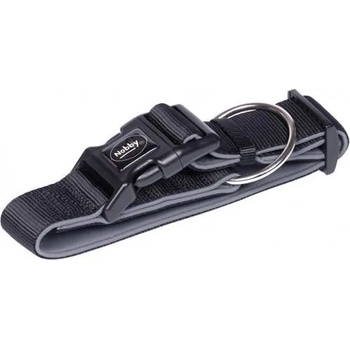 Image 1 of Nobby Нашийник за куче nobby classic preno extra, найлон с неопренова подплата, дебелина 38/40 мм, дължина 32-45 см - черен, Германия - 80652-05