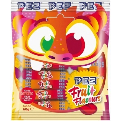 PEZ Fruit Flavours 60 g