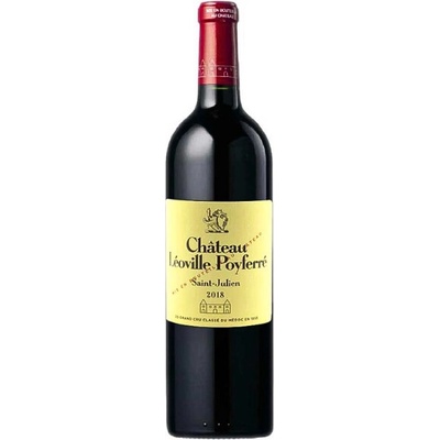 Château Léoville Poyferré Cuvée suché červené 2018 14,5% 0,75 l (čistá fľaša)