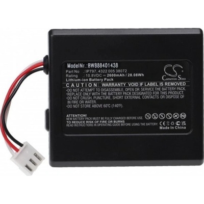 VHBW Philips FC8007 / FC8792 / FC8794 2600 mAh