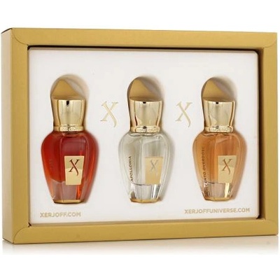 Xerjoff Discovery Set II подаръчен комплект: EDP Muse 15 ml + парфюм Apollonia 15 ml + EDP Accento Overdose 15 ml унисекс