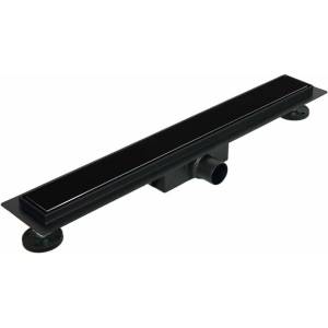Balneo Комплект сифон за душ с капак 60 см Balneo G-Drain Double Dark Next черен (GD-DD-60)