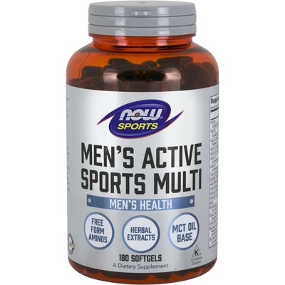 Sports Men's Active Sports Multi, 180 капсули, Now