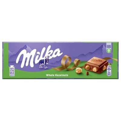 Milka Шоколад цял лешник 250г