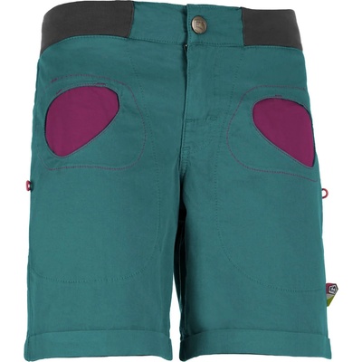 E9 Дамски къси панталони E9 Women's Onda Short Bouldering trousers - Green Lake - размер XL (109-0982-1916)