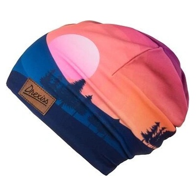 Drexiss čepice Aida zateplená pink hills