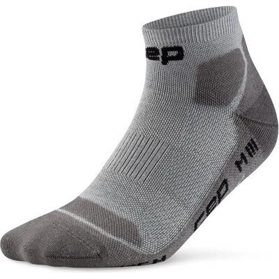 CEP Дамски туристически чорапи CEP Women's Hiking Light Cushion Socks Low Cut Walking socks - Grey / Dark Grey - размер III (207-1142-0312)