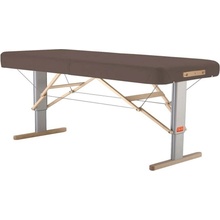 Clap Tzu Linea Physio Přenosné elektrické masážní lehátko Barva: PU hnědá meteor , Doplňky: síťové napájení, Rozměry: 192 x 75 cm od 192 x 65 cm 29 kg 13 barev