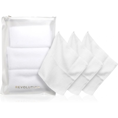 Revolution PRO Miracle Microfibre Cleansing Cloths кърпа за отстраняване на грим 3 бр
