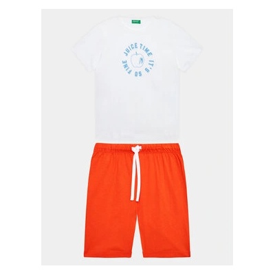 United Colors Of Benetton Комплект тишърт и панталонки 3096GK00B Цветен Regular Fit (3096GK00B)