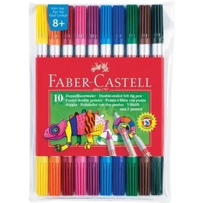Faber-Castell Двувърхи флумастери faber-castell 20 цв