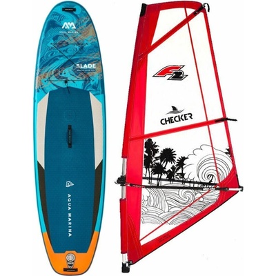 Paddleboard AQUA MARINA BLADE 10,6 + OPLACHTĚNÍ F2 CHECKER set