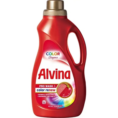 Медикс Алвина Color Elegance течен перилен препарат за цветно пране 18 дози
