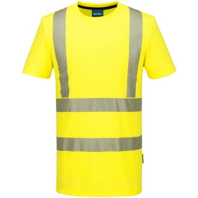 Portwest tričko KX301 Hi-Vis reflexní krátký rukáv Žlutá 4XL – Zboží Dáma