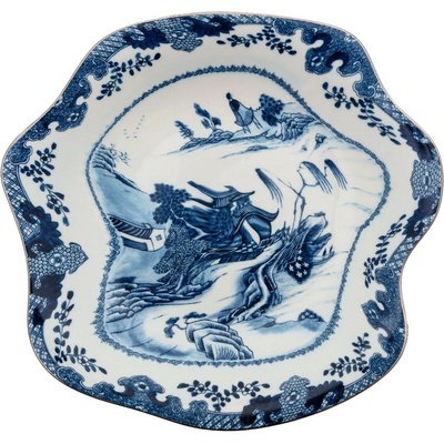Seletti Hluboký talíř DIESEL CLASSICS ON ACID PAGODA 25 cm modrá porcelán
