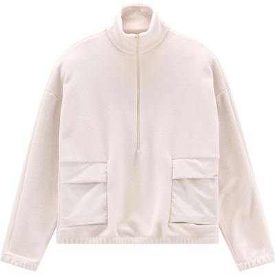 Jeanne Baret Дамски поларен пуловер Jeanne Baret Women's Rochefort Crew Neck Sweater Fleece jumper - Snowdrop - размер 40 (EU) (105-6820-0314)
